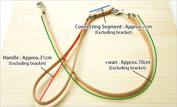 [Handle : Approx.31cm (Excluding bracket)] [Connecting Segment : Approx.7cm (Excluding bracket)] [+wan : Approx.70cm (Excluding bracket)]
