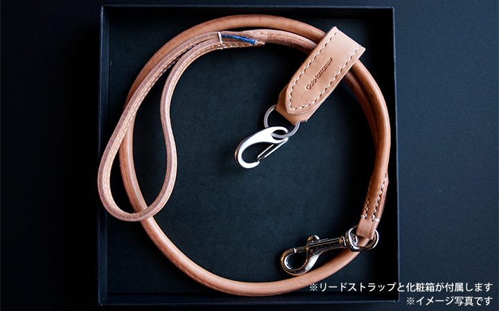 10年リード(多頭引き用の+wanは 別売りです) 革の犬用リード、犬用首輪の通販 Goto-tomorrow