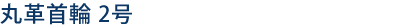 丸革首輪2号